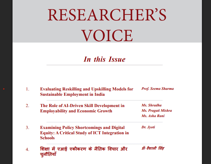 Researcher's Voice